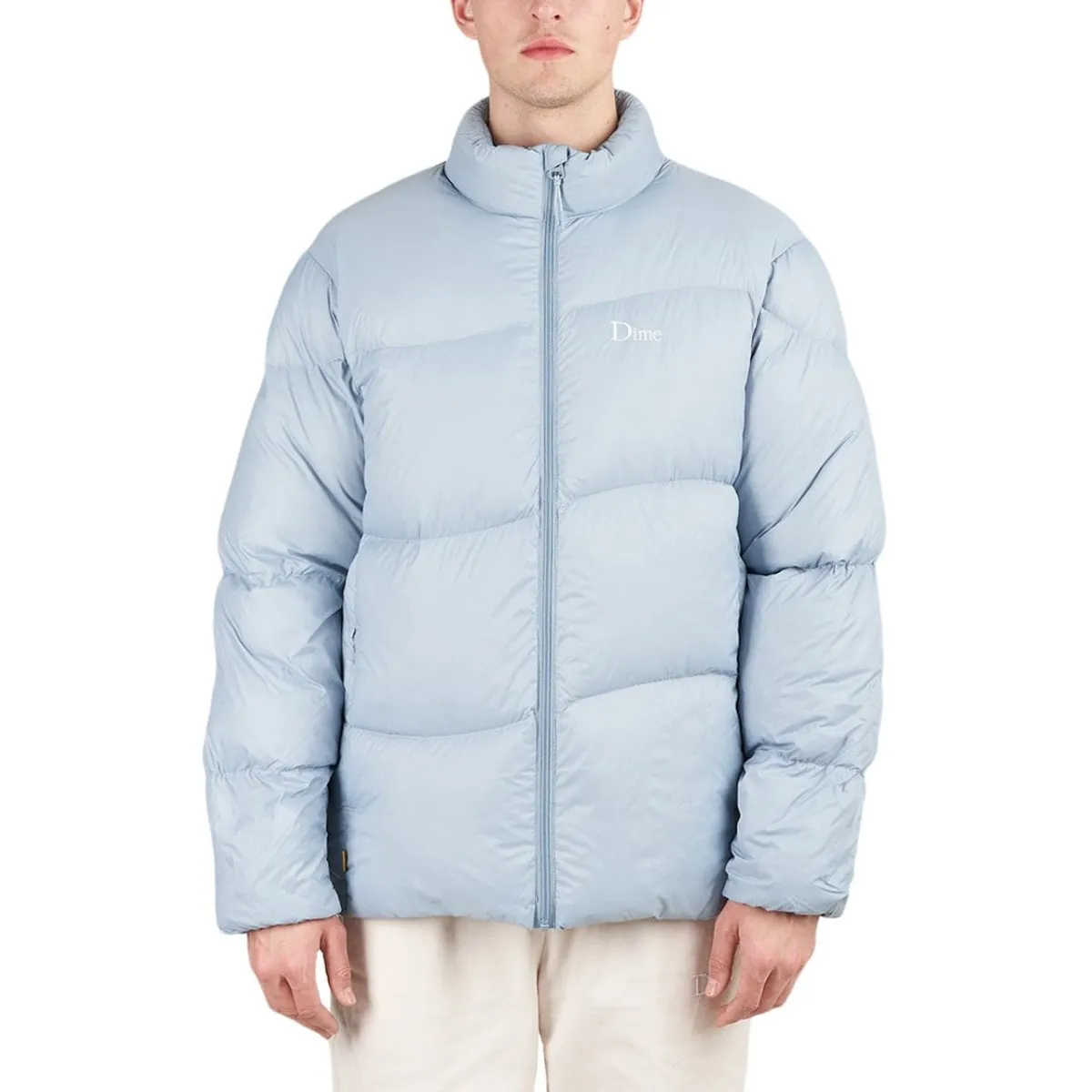 Dime Midweight Wave Puffer (Light Blue)