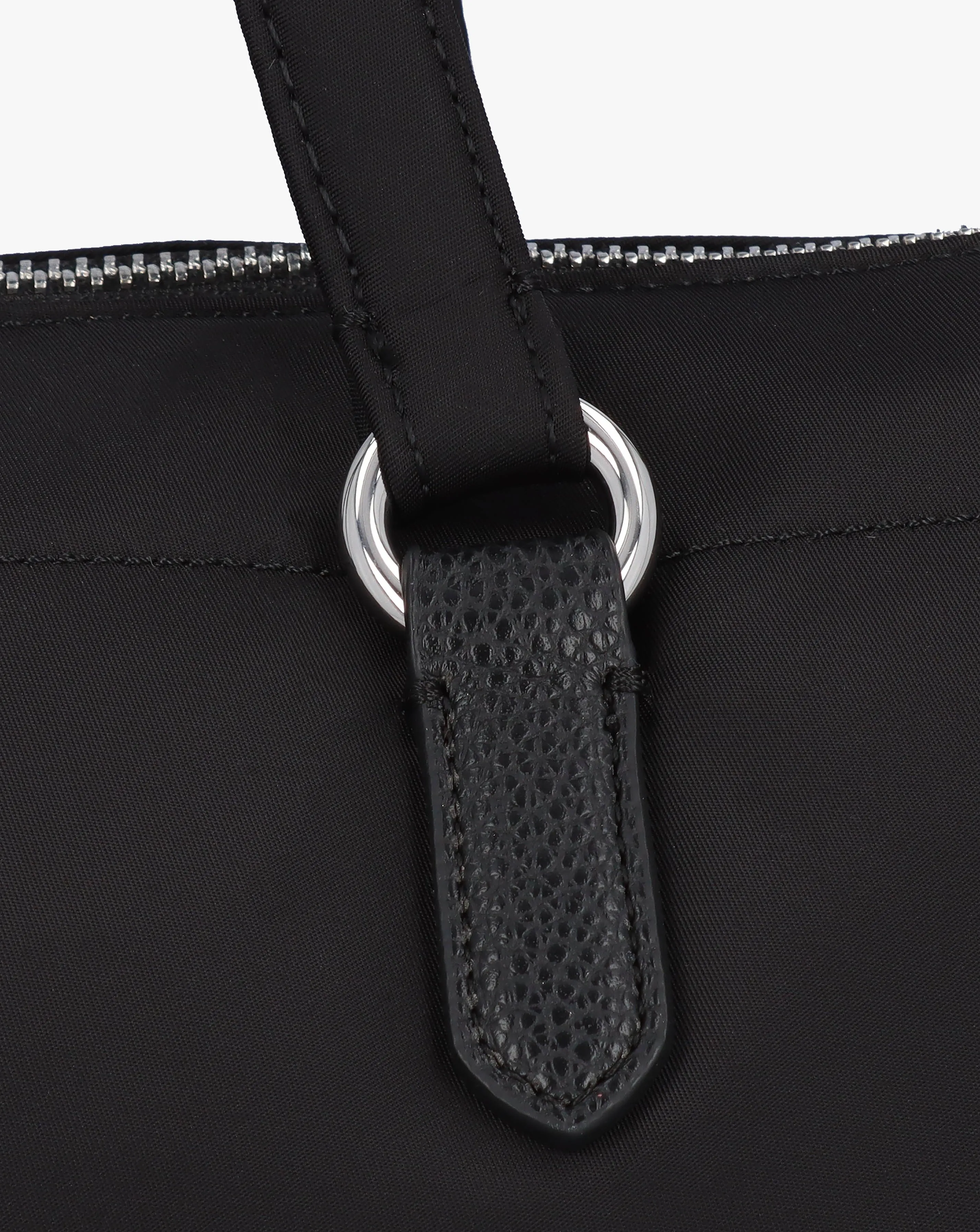 Emporio Armani Black Recycled Nylon Tote Bag