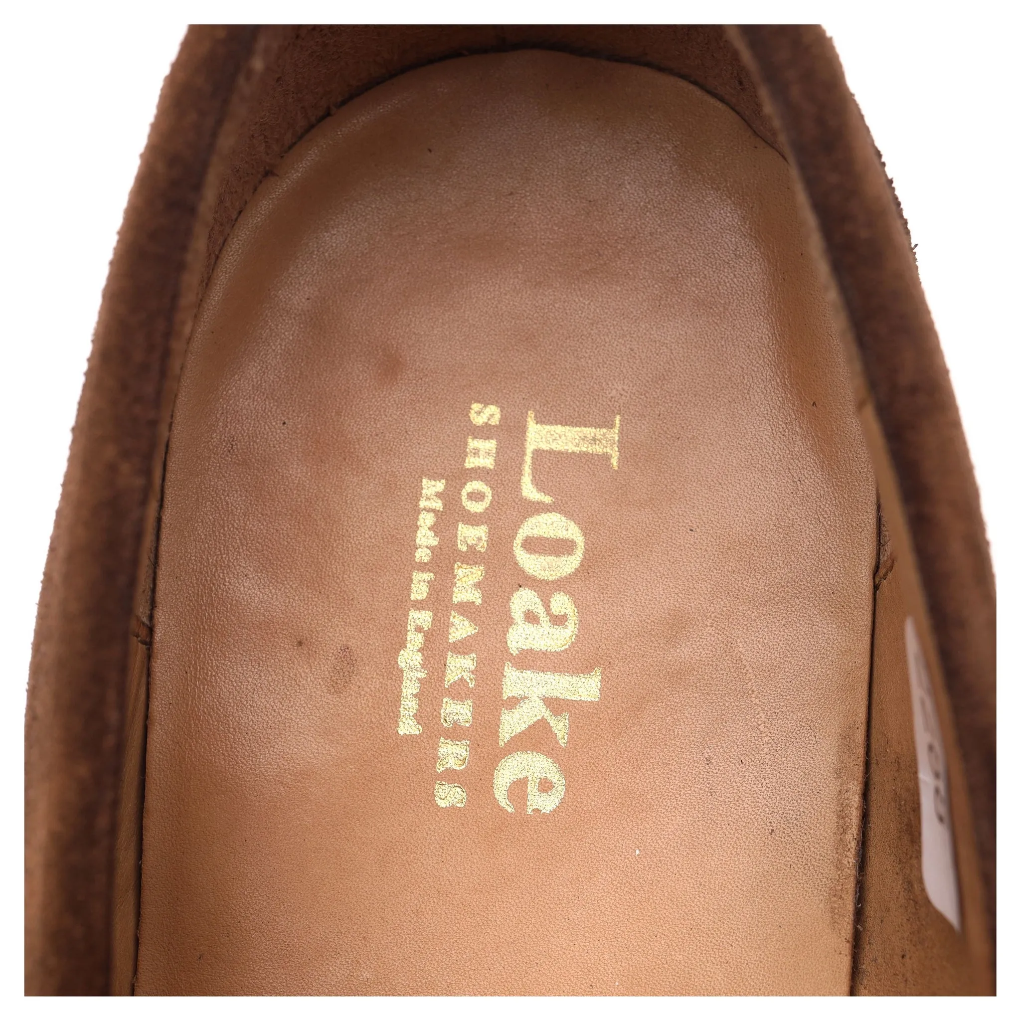 'Eton' Brown Suede Loafers UK 7.5 F