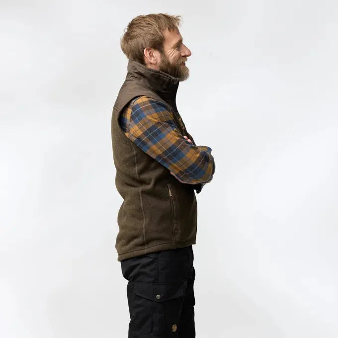 Fjallraven Buck Fleece Vest - G1000 Hard Wearing Fjallraven Gilet