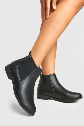 Flat Chelsea Boots