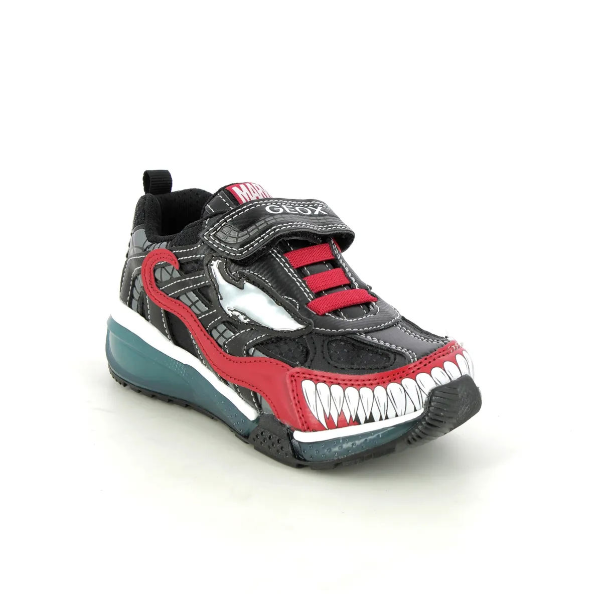 Geox - Venom Marvel Spiderman J26fec-c0048 (black Red)