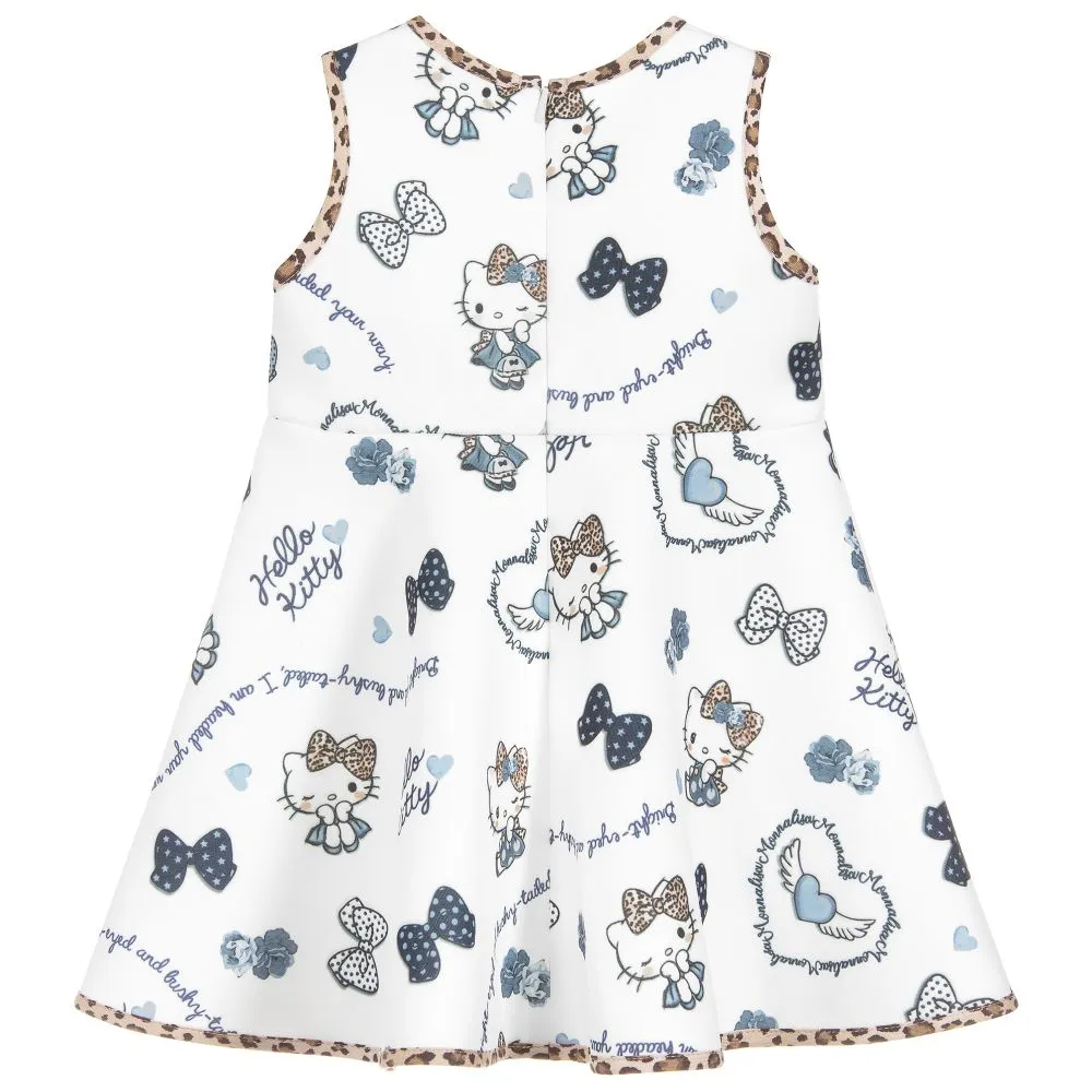 Girls Ivory Hello Kitty Dress