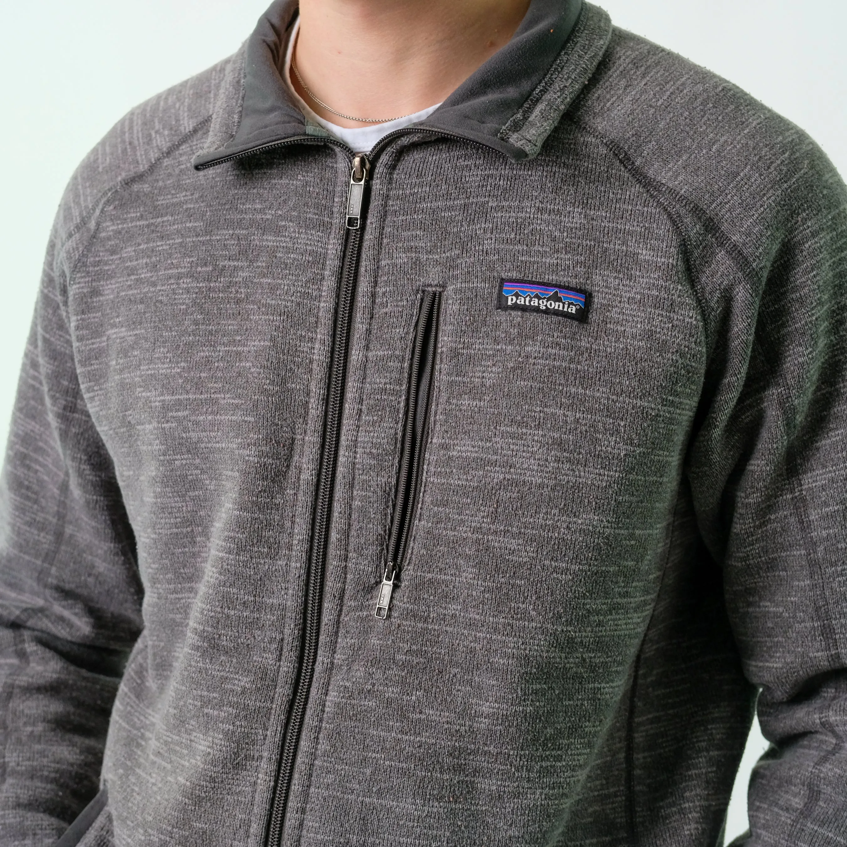 Grey y2ks Patagonia Fleece (L)