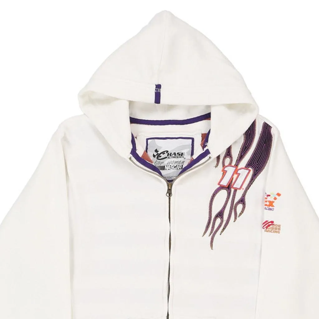 Hamlin Chase Authentics Nascar Hoodie - Large White Cotton Blend