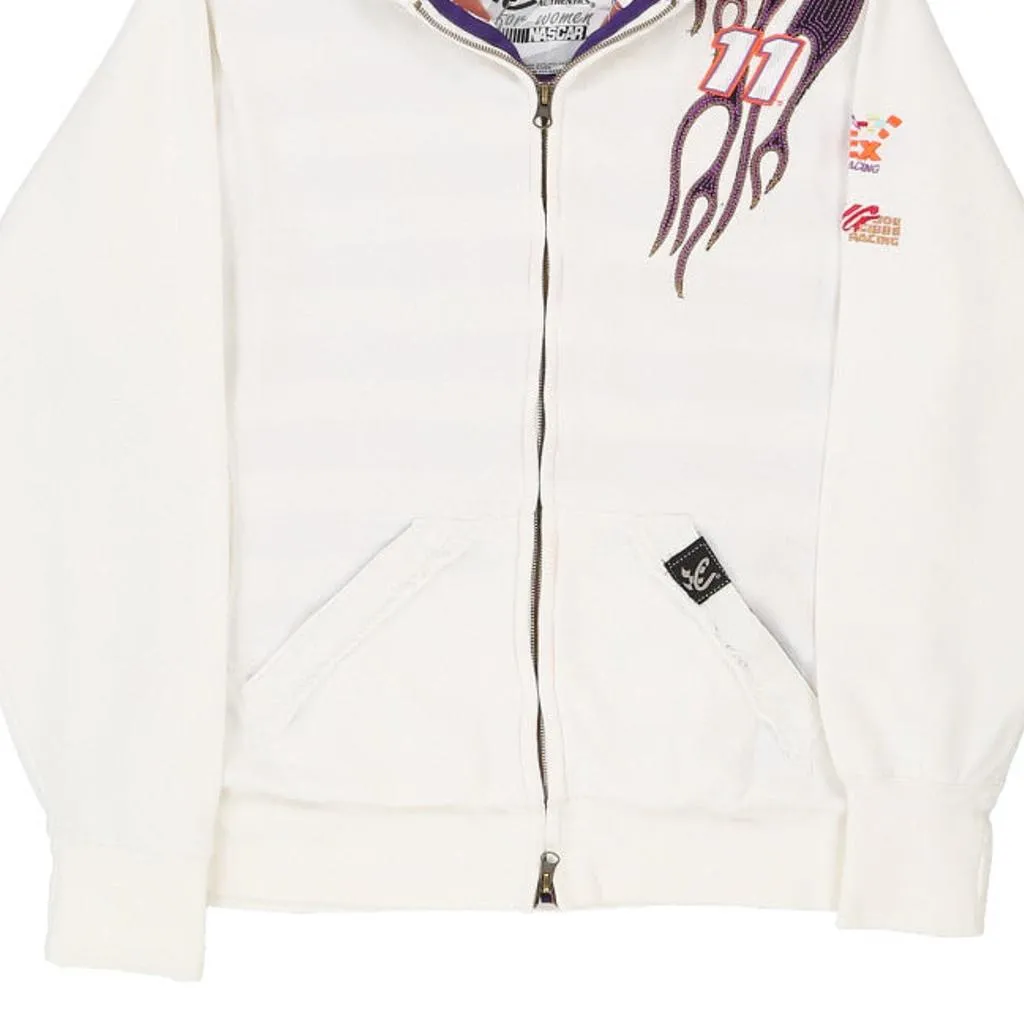 Hamlin Chase Authentics Nascar Hoodie - Large White Cotton Blend