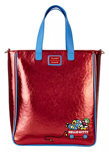 Hello Kitty 50th Anniversary Classic Metallic Tote With Coin Bag by Loungefly | Look Again