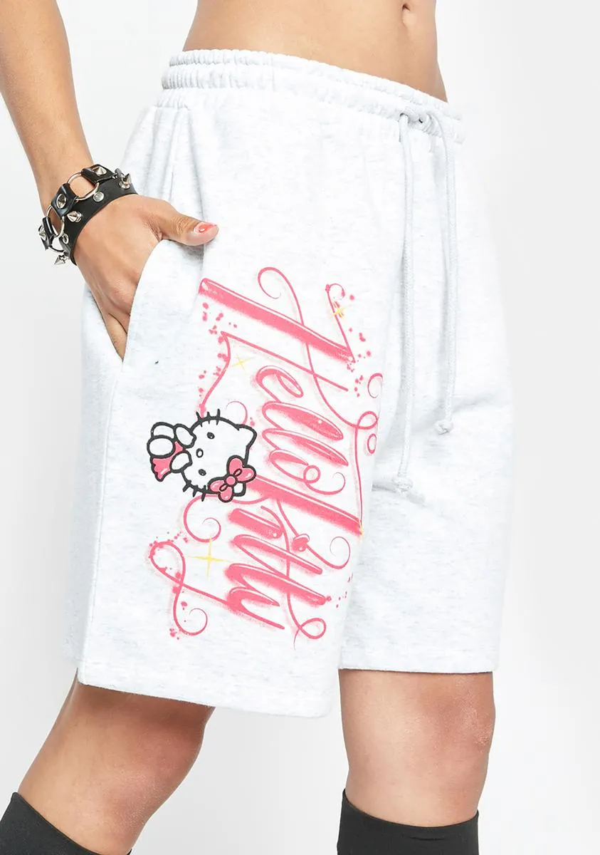 Hello Kitty Graffiti Shorts-