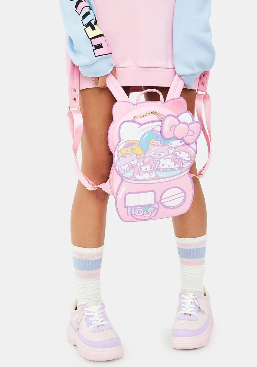 Hello Kitty Kawaii Machine Figural Backpack-