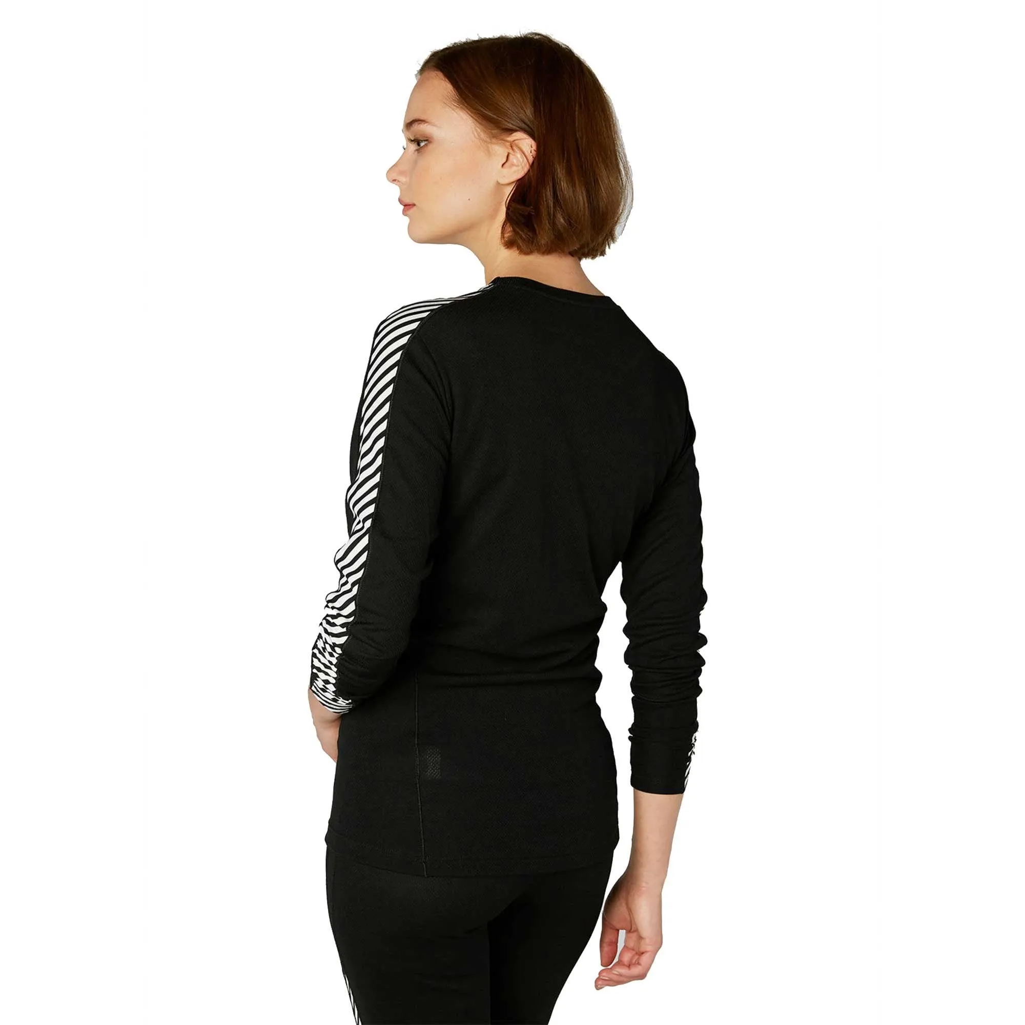 Helly Hansen  LIFA Crew Womens Long Sleeve Base Layer Black