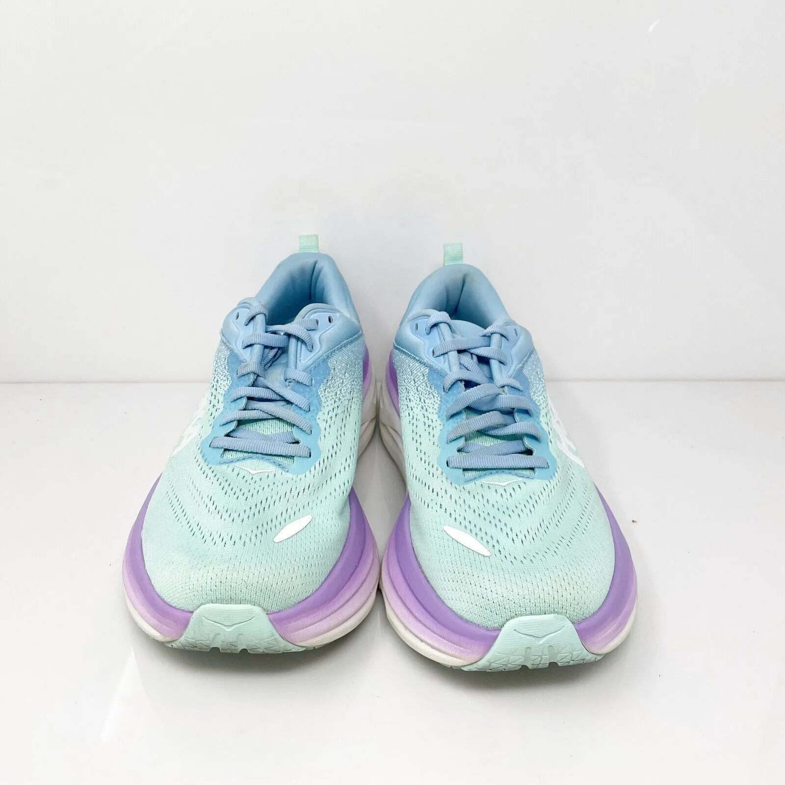 Hoka One One Womens Bondi 8 1127954 ABSO Blue Running Shoes Sneakers Size 8 D