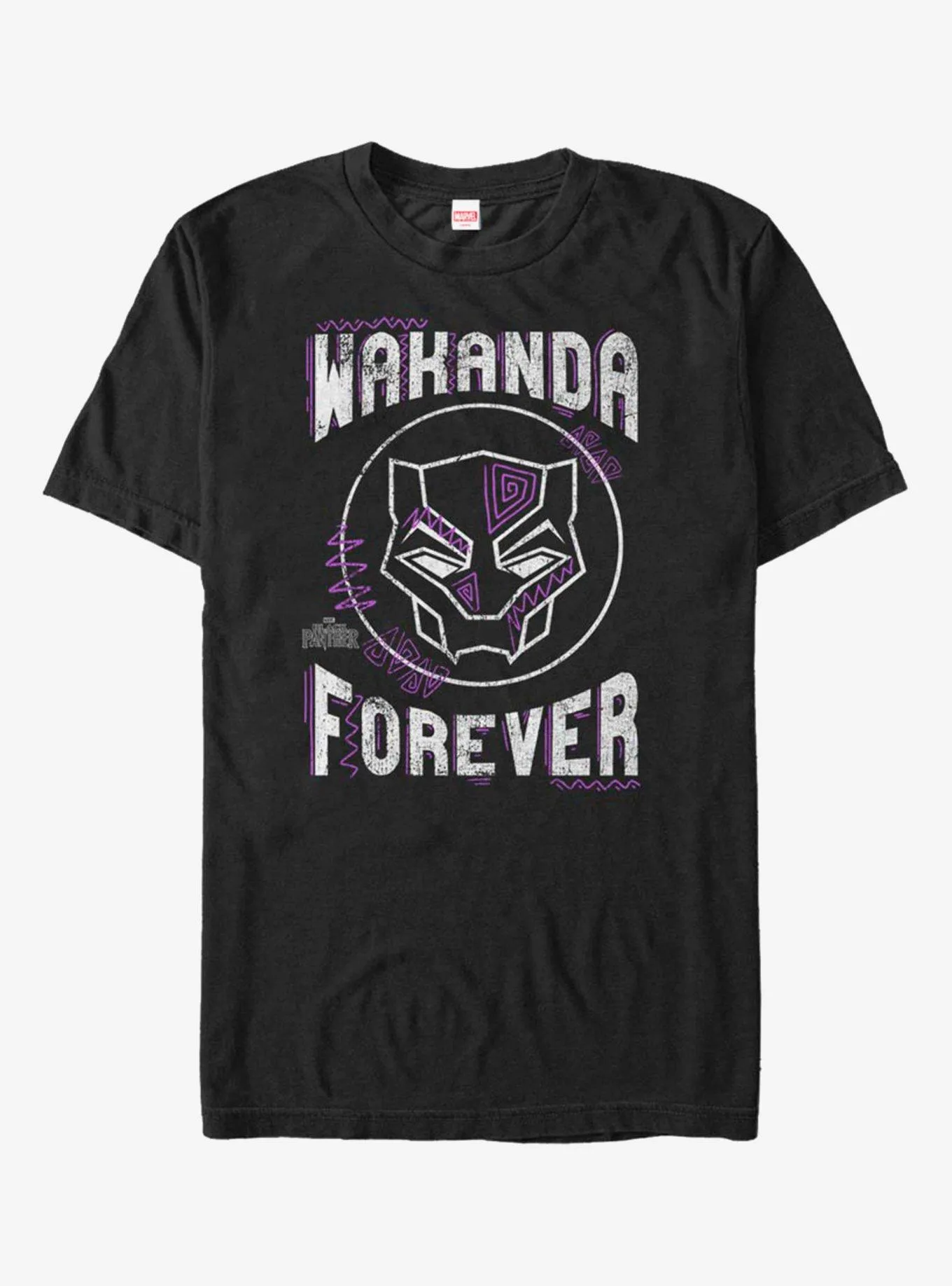 Hot Topic Marvel Black Panther Wakanda Forever T-Shirt