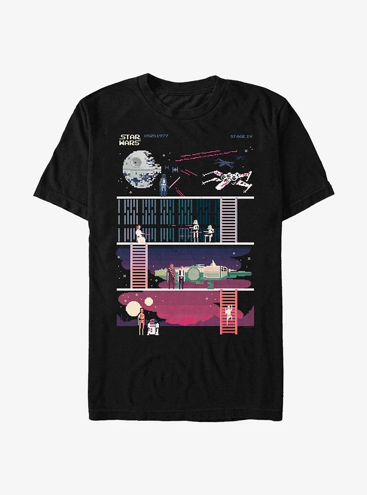 Hot Topic Star Wars Ep Iv Pixel T-Shirt