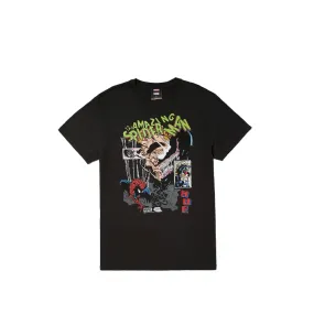 Huf X Marvel Brock Washed Short Sleeve T-shirt Washed Black TS02058