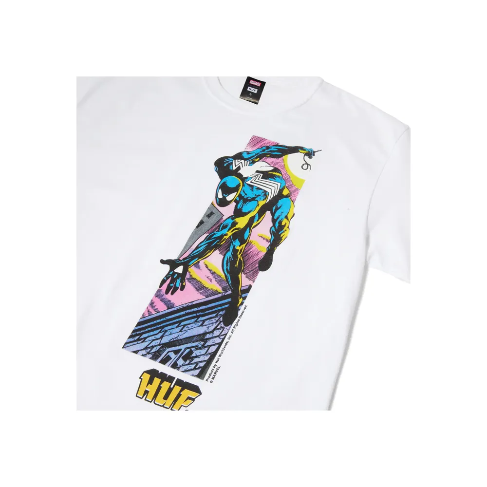 Huf X Marvel Web Of Short Sleeve T-shirt White TS02062