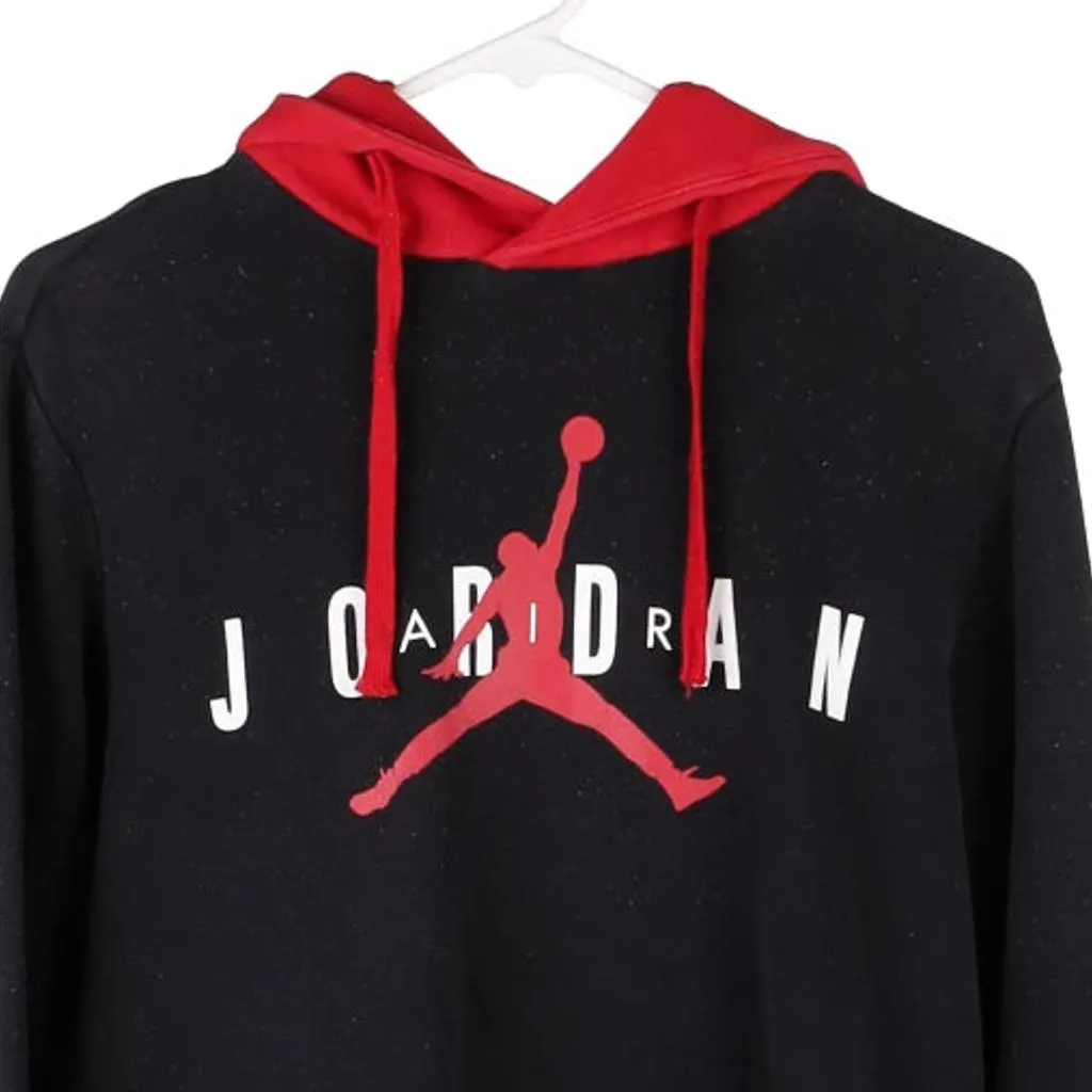 Jordan Spellout Hoodie - Small Black Cotton