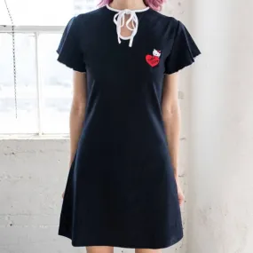 Lazy Oaf X Hello Kitty Women Keyhole Dress (Black)