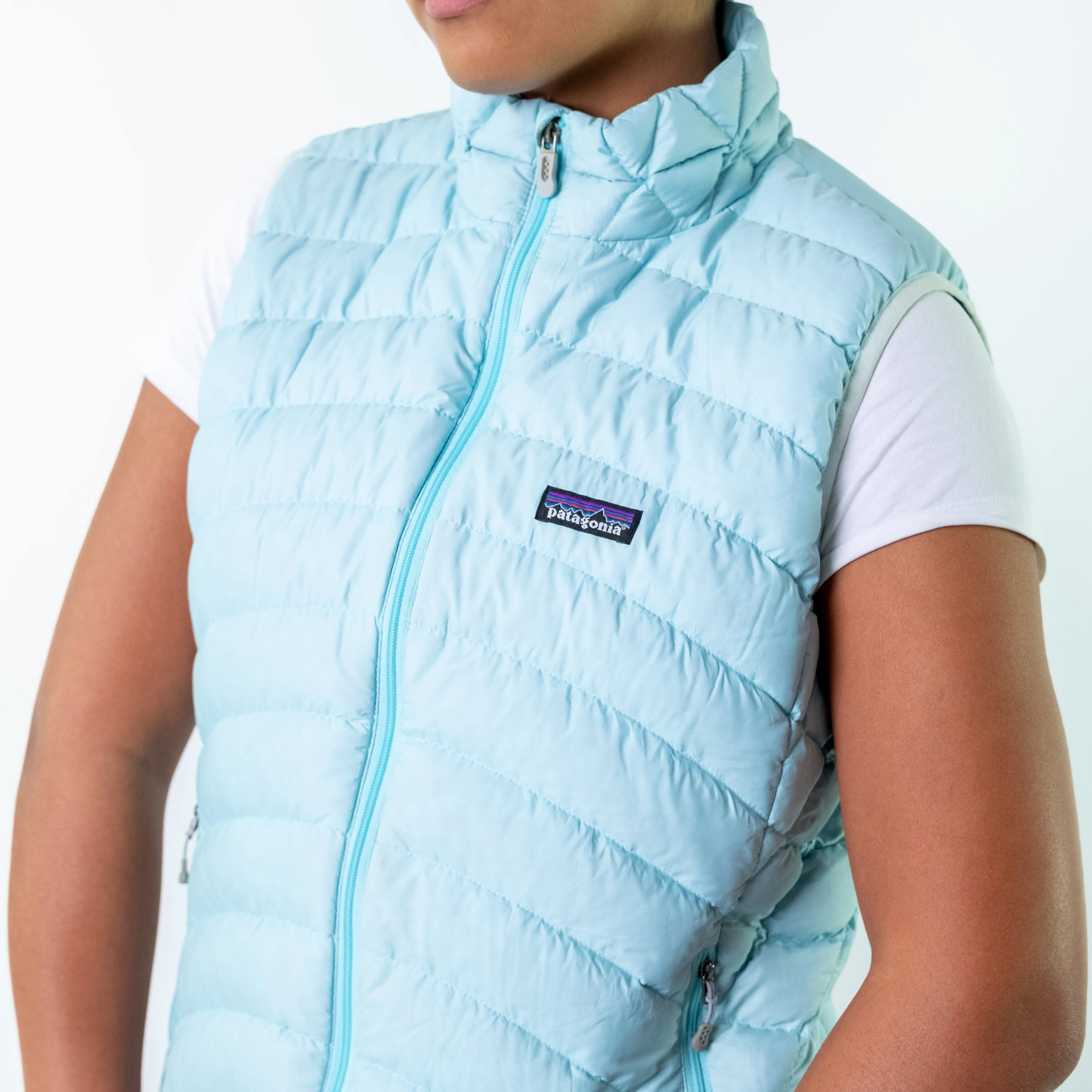 Light Blue y2ks Patagonia Gilet (XL)