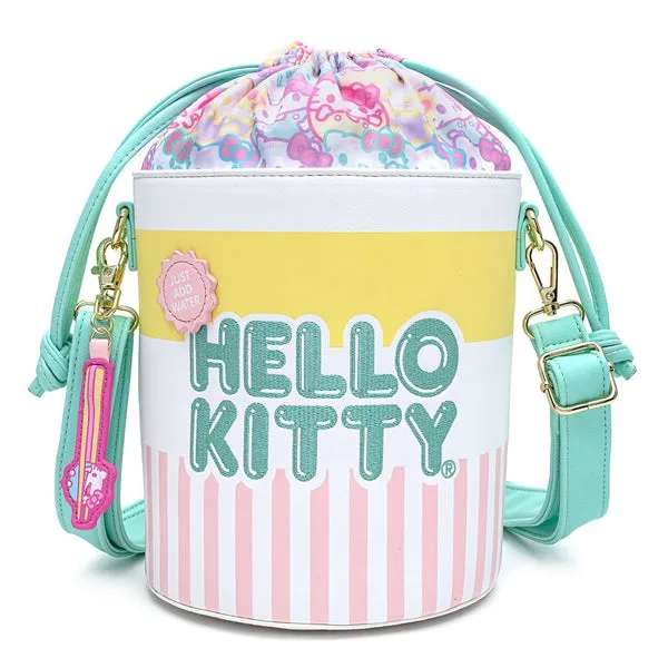 Loungefly X Hello Kitty Cup O' Kitty Cross Body Bucket Bag