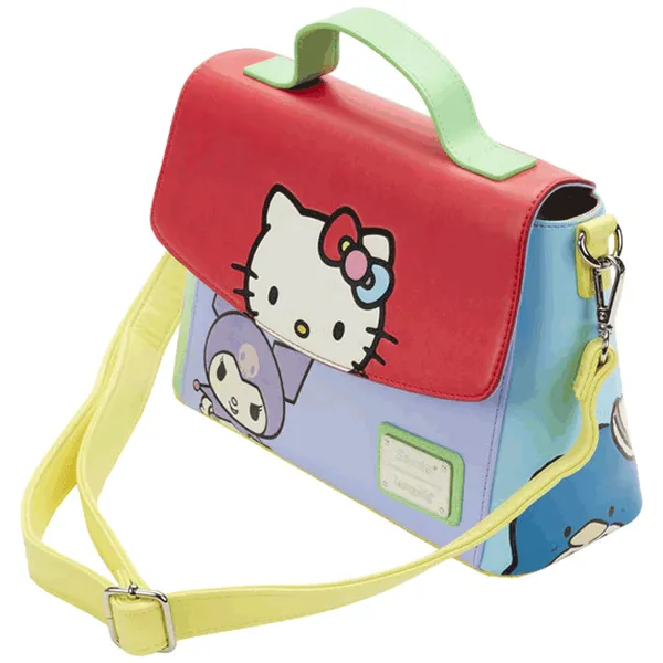 Loungefly x Sanrio Hello Kitty and Friends Colour Block Crossbody Bag