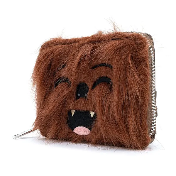 Loungefly X Star Wars Chewbacca Cosplay Zip Around Purse