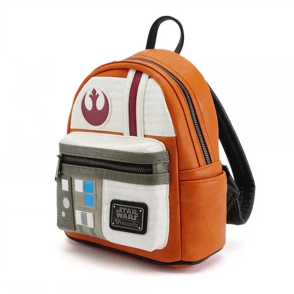 Loungefly x Star Wars Rebel Pilot Cosplay Mini Backpack