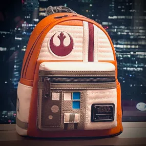 Loungefly x Star Wars Rebel Pilot Cosplay Mini Backpack