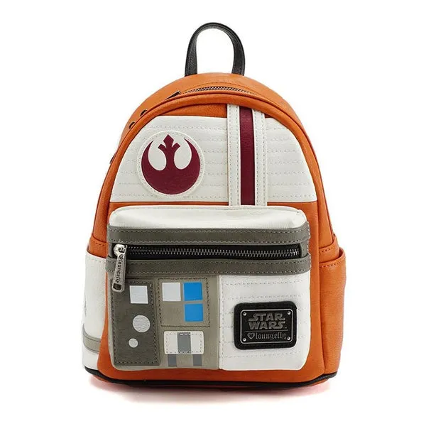 Loungefly x Star Wars Rebel Pilot Cosplay Mini Backpack