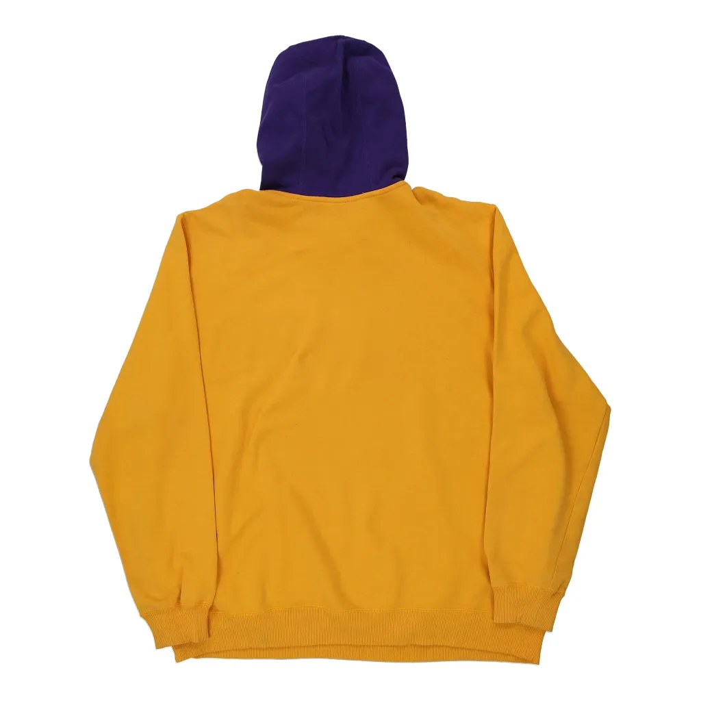 LSU Tigers Nike College Hoodie - XL Yellow Cotton Blend