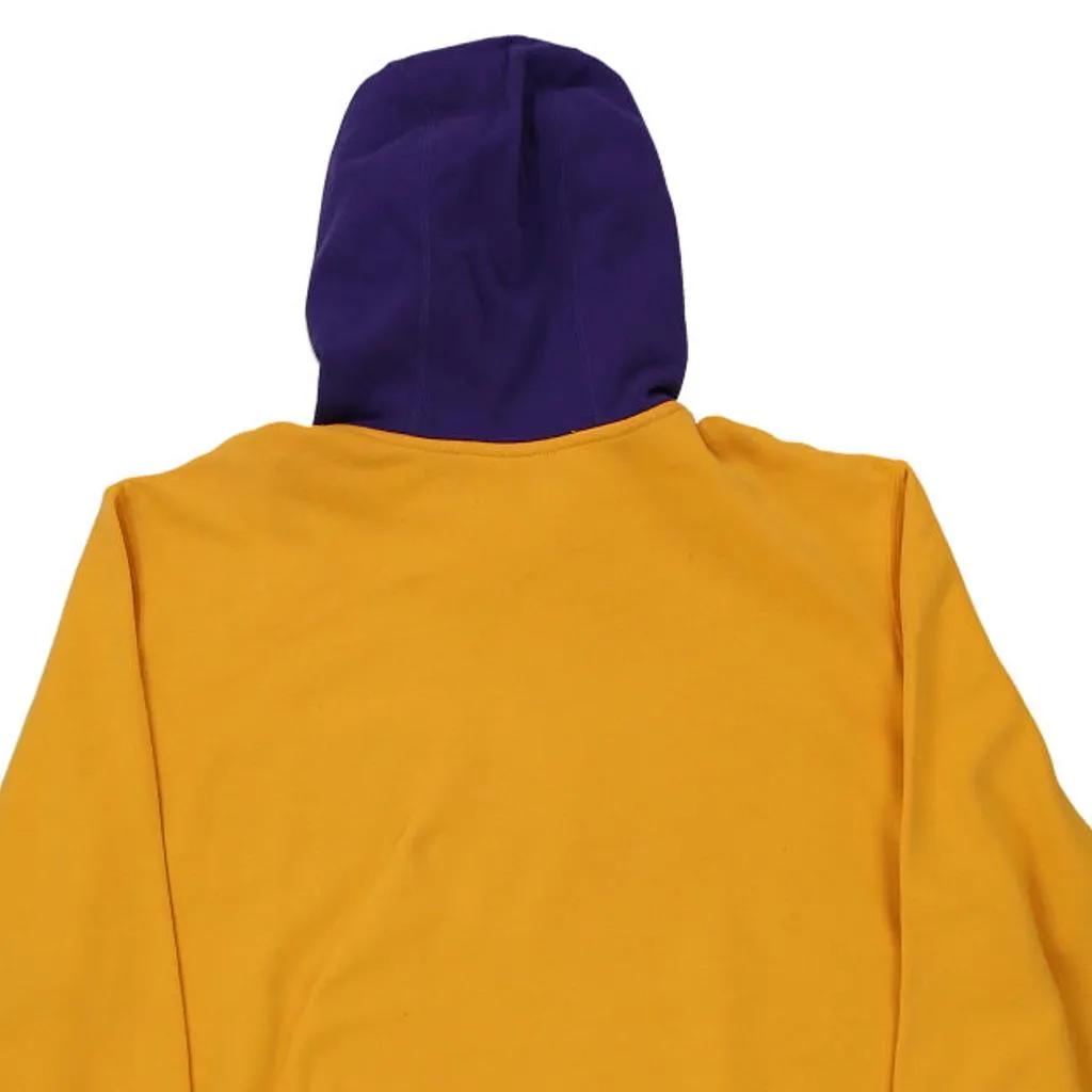 LSU Tigers Nike College Hoodie - XL Yellow Cotton Blend