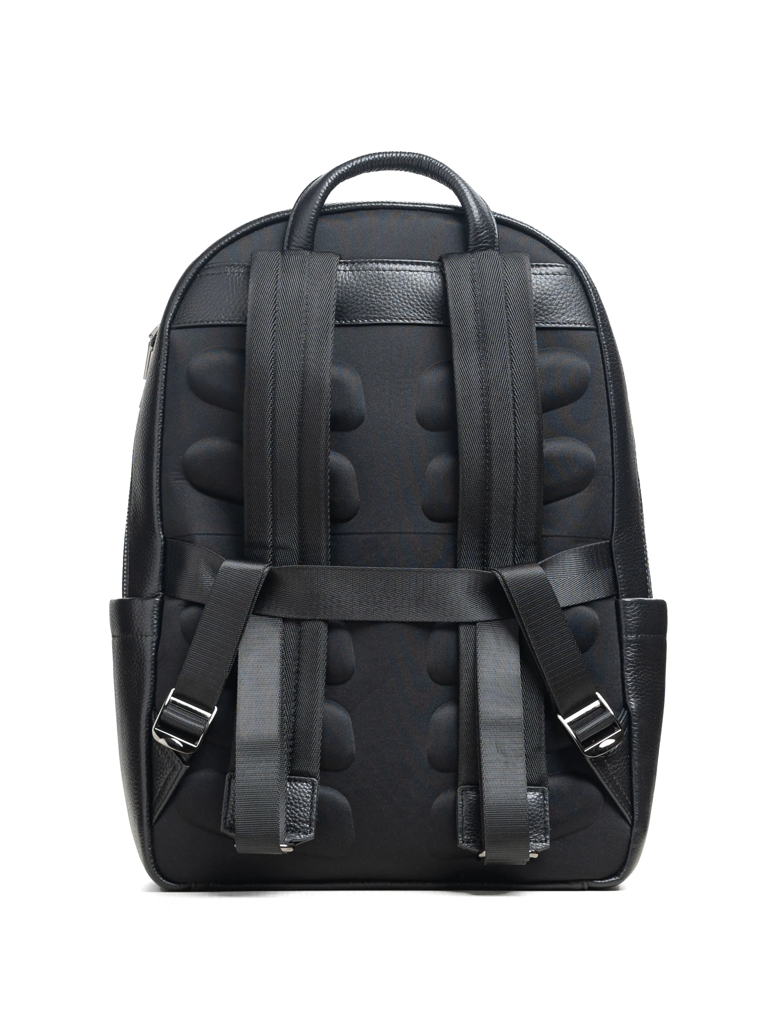 Luciano Backpack - Black Grain Pebble Leather