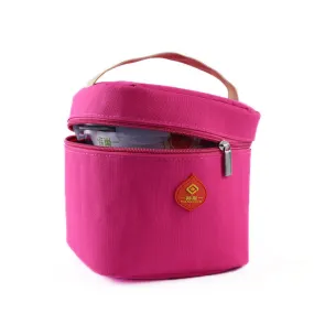 Lunch Bag & Waterproof Portable Picnic Insulated Zipper Storage Box Tote Lunch Bag bolsa termica Smile