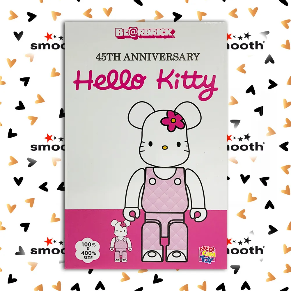 Medicom Toy Hello Kitty 45th Anniversary (90s) Bearbrick Set 100% & 400%