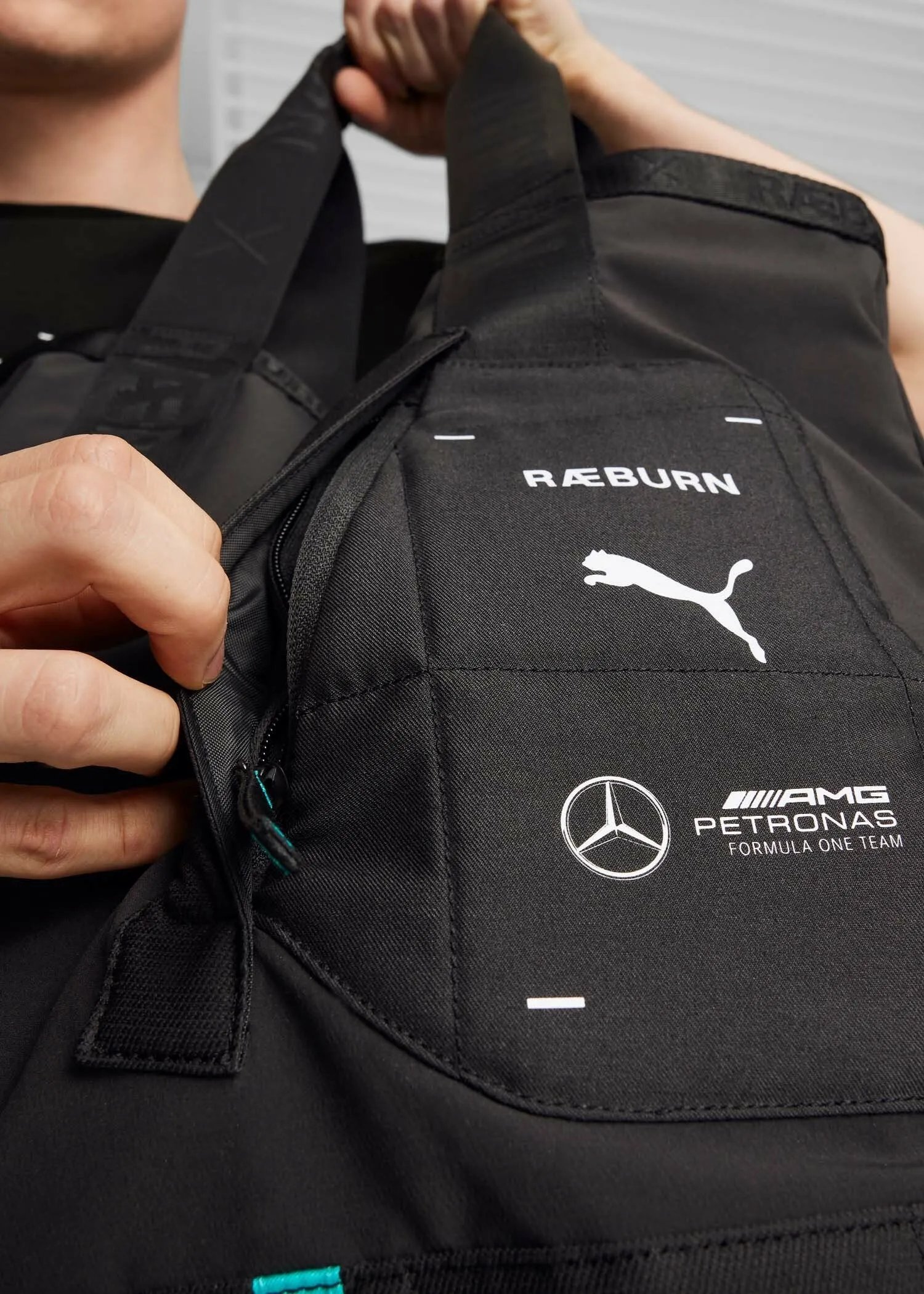 Mercedes-AMG F1 x PUMA x RBURN Tote Bag PUMA Black