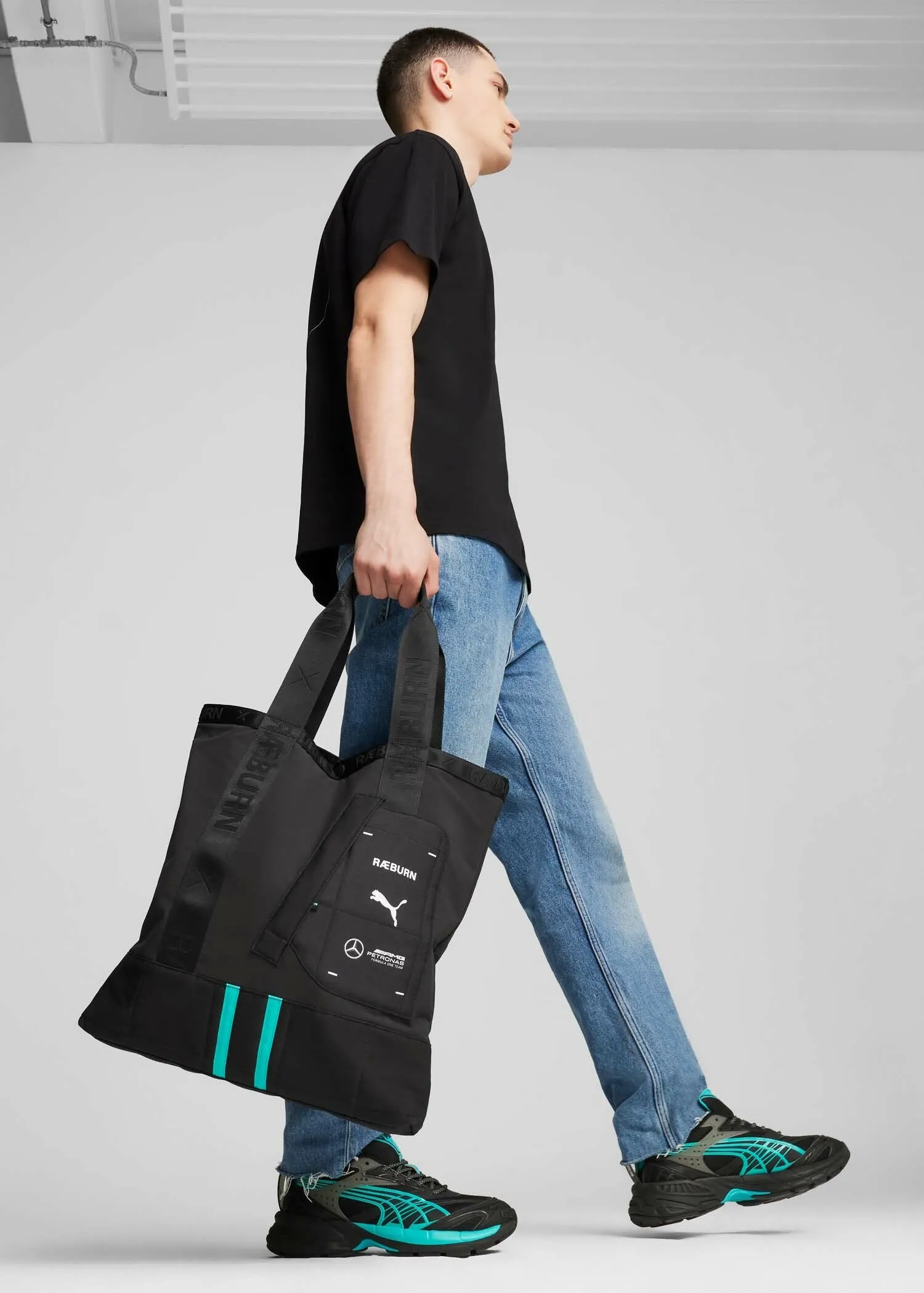 Mercedes-AMG F1 x PUMA x RBURN Tote Bag PUMA Black