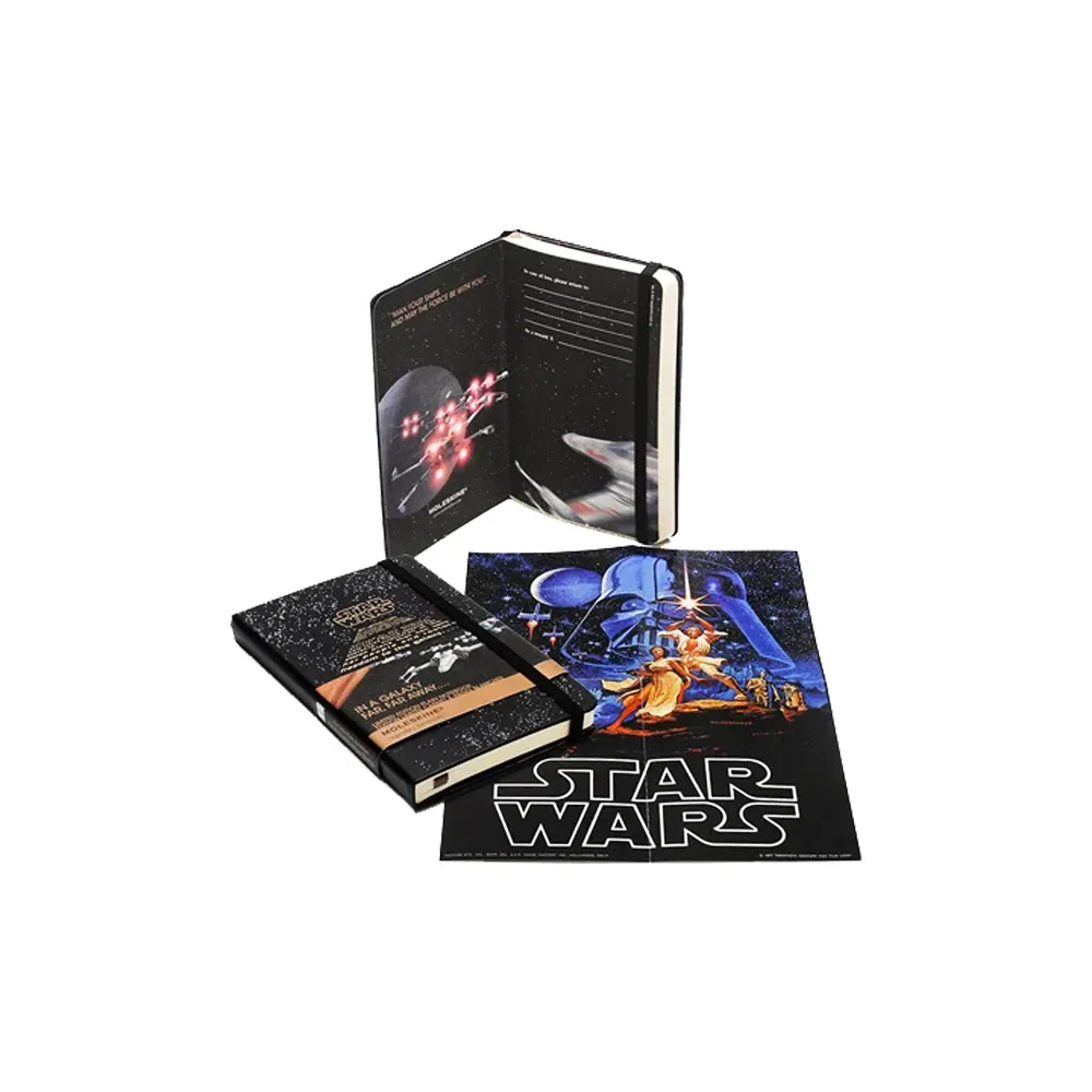 Moleskine x Star Wars Limited Edition Notebook 192 Pages “In a Galaxy” Black