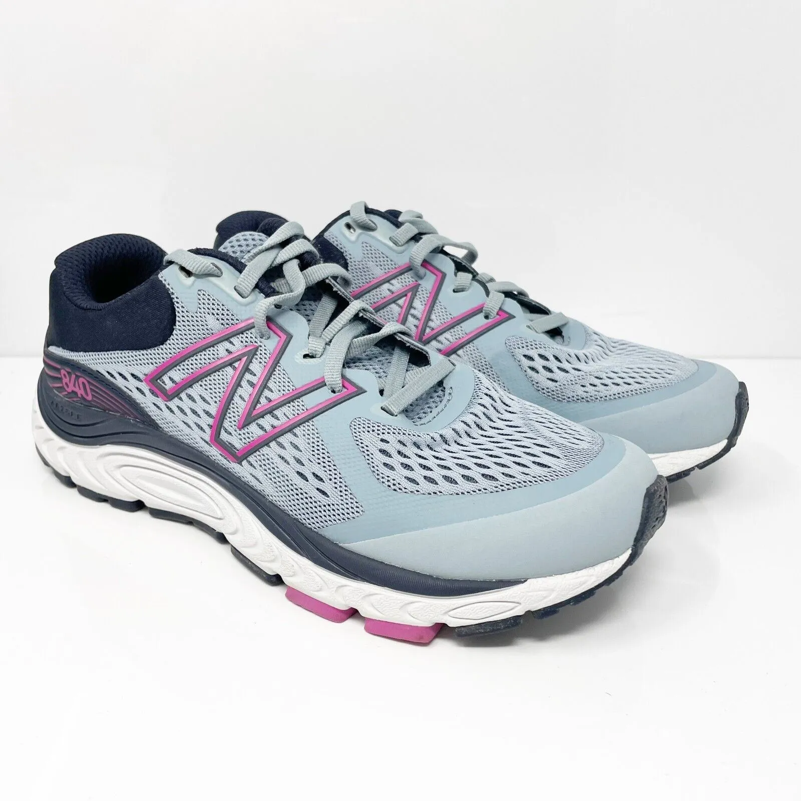 New Balance Womens 840 V5 W840CM5 Blue Running Shoes Sneakers Size 8.5 B