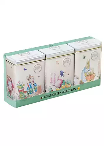 New English Teas Beatrix Potter Triple Tea Tin Gift Pack | Kaleidoscope