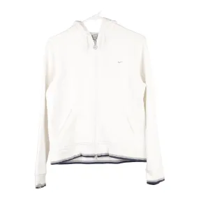 Nike Hoodie - Medium White Cotton