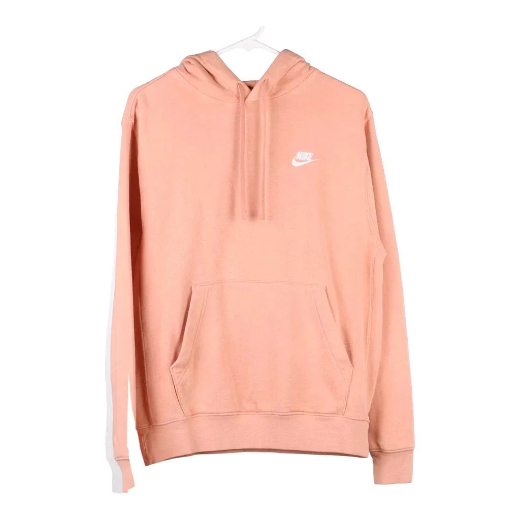 Nike Hoodie - Small Orange Cotton