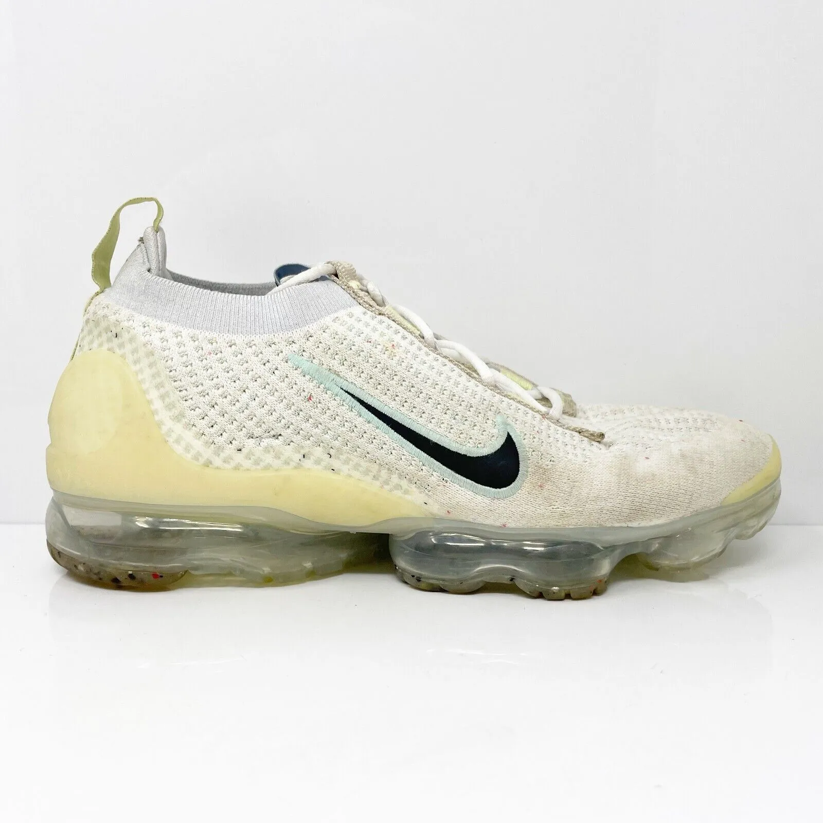 Nike Mens Air Vapormax 2021 FK DQ7633-100 White Running Shoes Sneakers Size 9