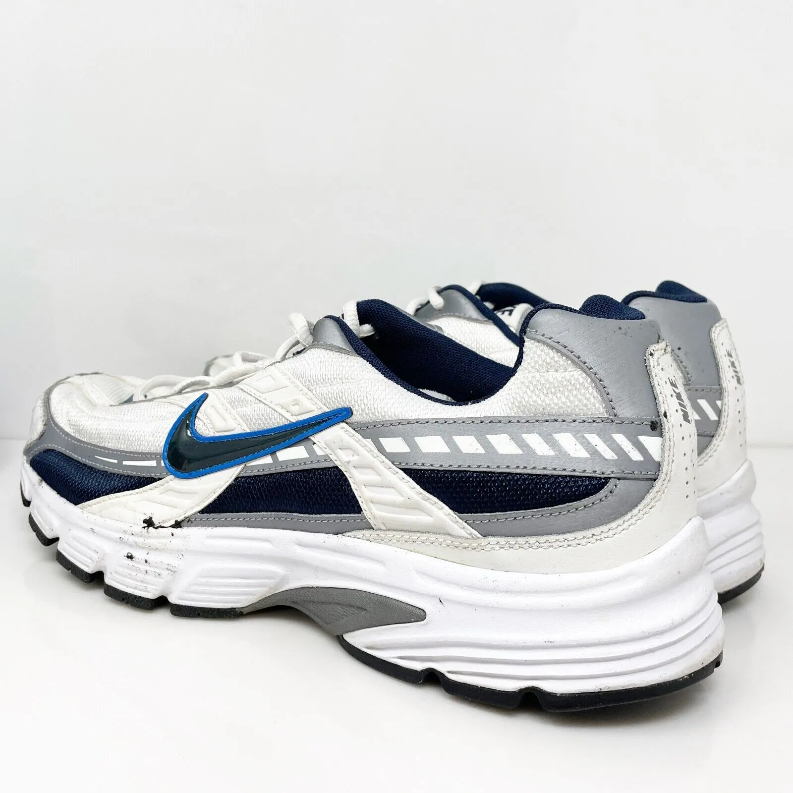 Nike Mens Initiator 394055-101 White Running Shoes Sneakers Size 12