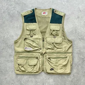 Nike RARE 1990s tactical cargo vest jacket (M)