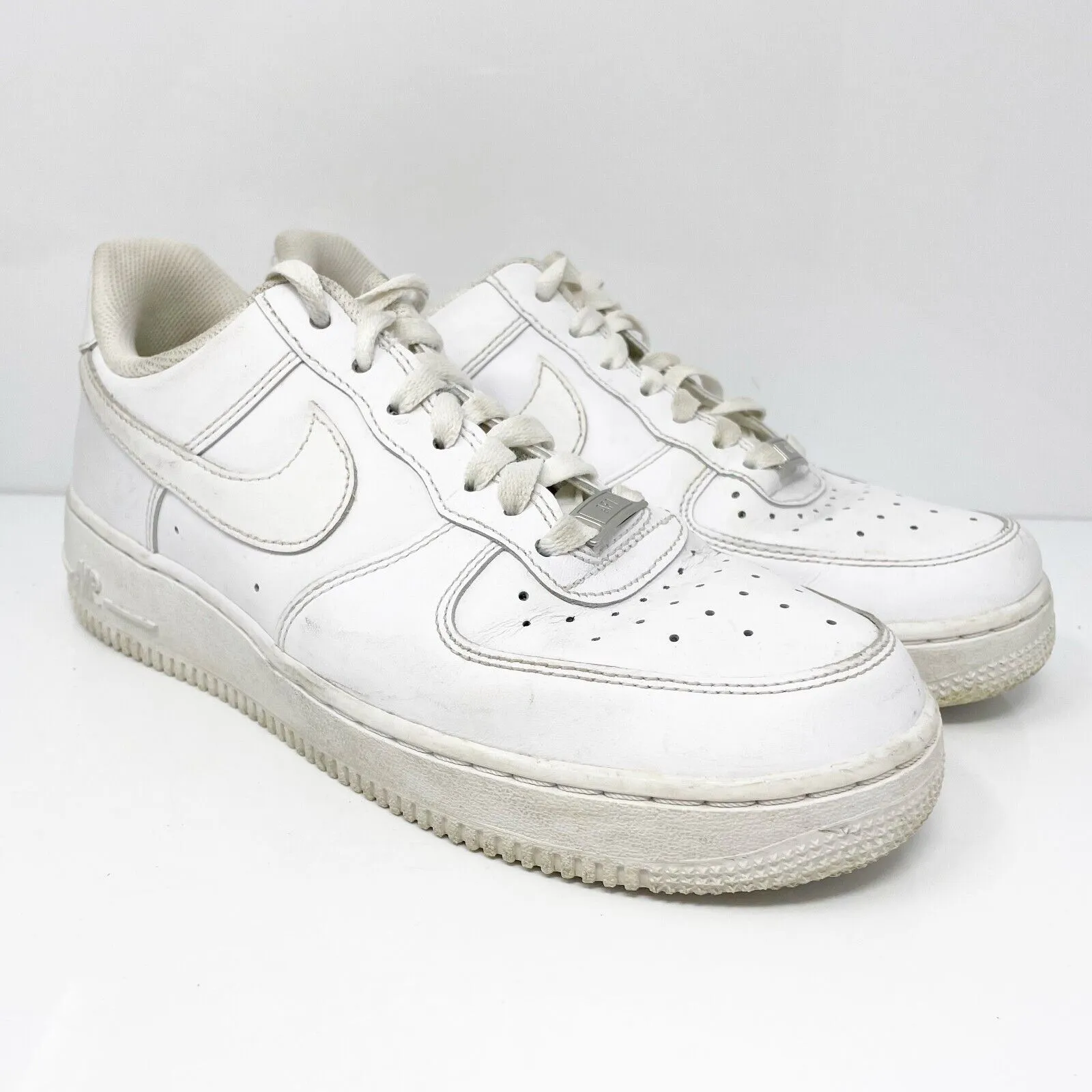 Nike Womens Air Force 1 07 315115-112 White Casual Shoes Sneakers Size 8.5