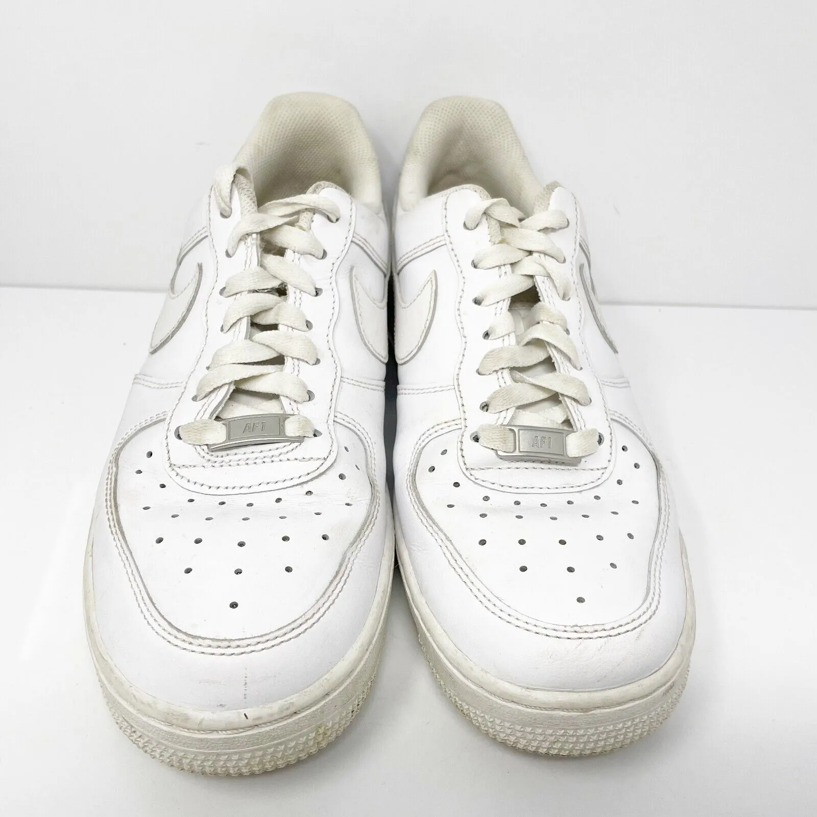 Nike Womens Air Force 1 07 315115-112 White Casual Shoes Sneakers Size 8.5