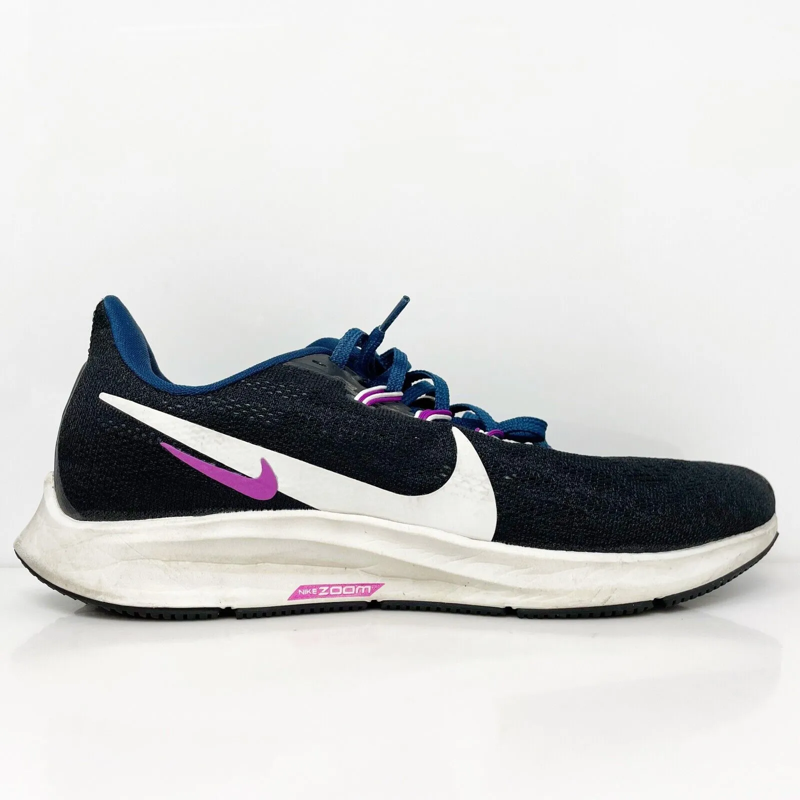 Nike Womens Air Zoom Pegasus 36 AQ2210-012 Black Running Shoes Sneakers Size 9.5