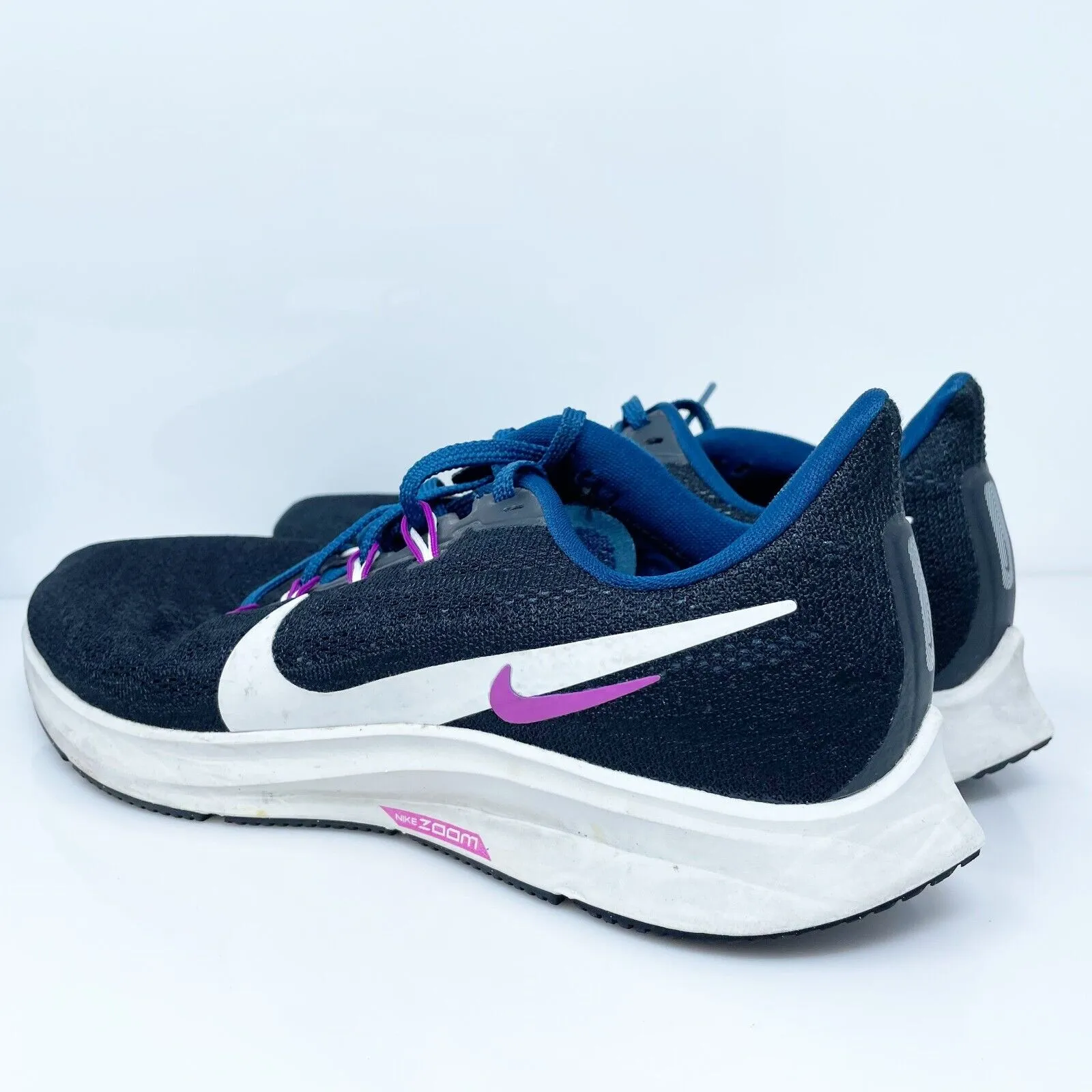 Nike Womens Air Zoom Pegasus 36 AQ2210-012 Black Running Shoes Sneakers Size 9.5