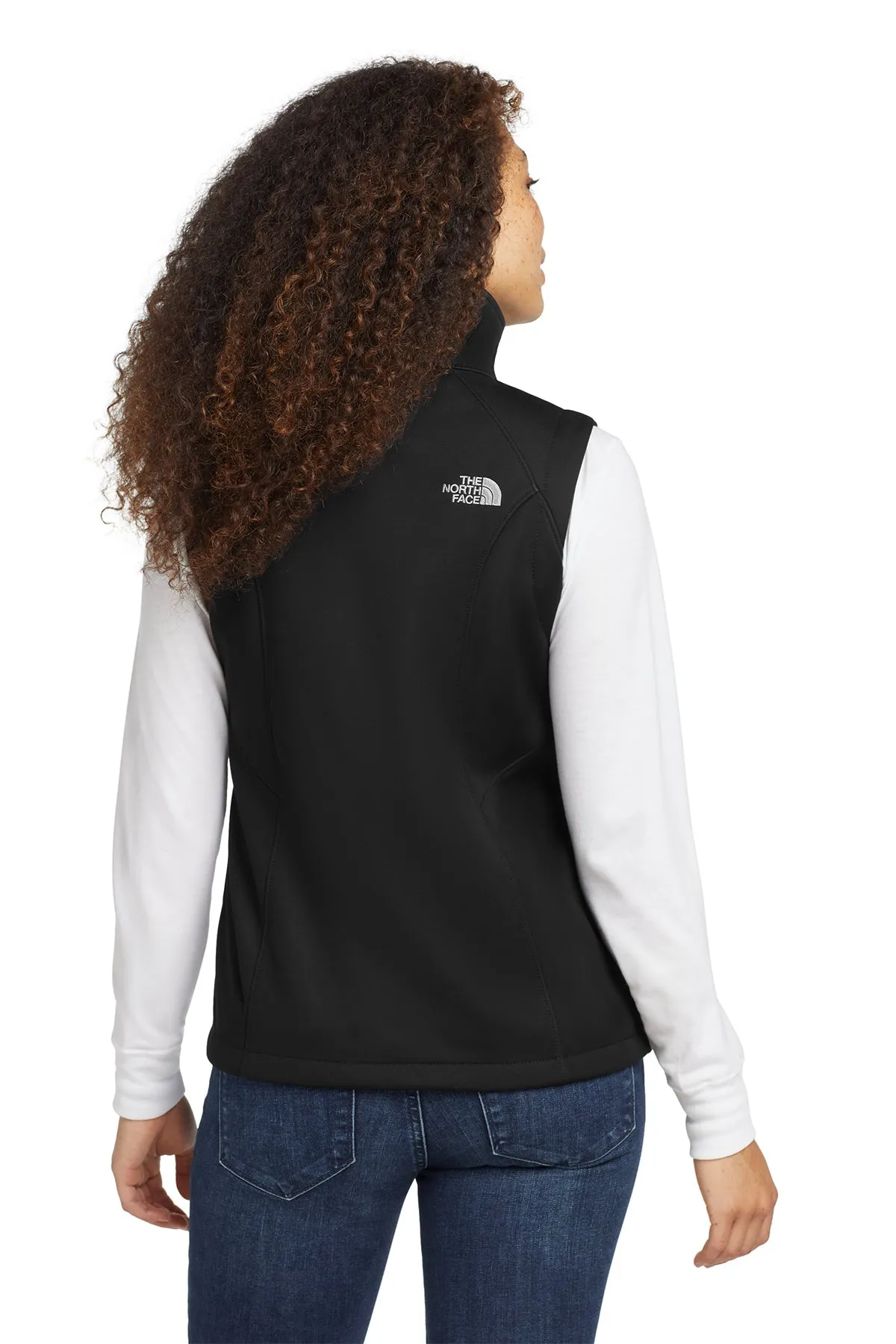 North Face Ladies Ridgewall Soft Shell Vest, TNF Black [Mobius]