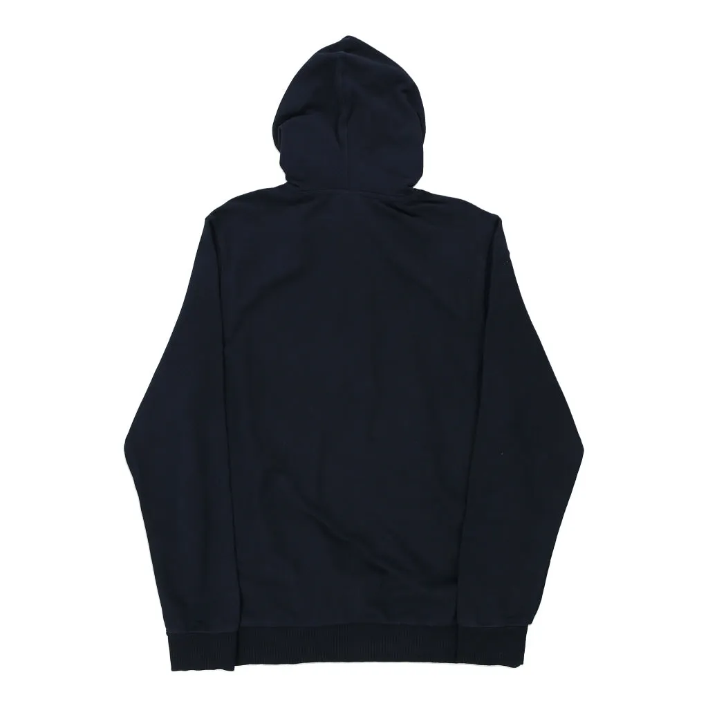 Oakley Spellout Hoodie - XL Navy Cotton Blend