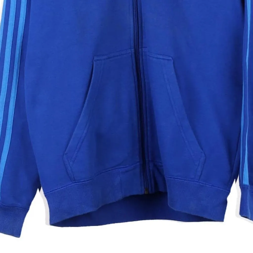 Originals Adidas Hoodie - Small Blue Cotton